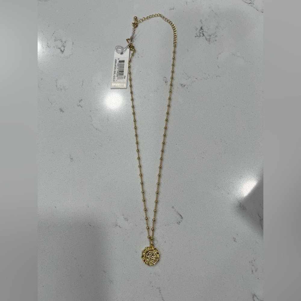 Gold Medallion Necklace